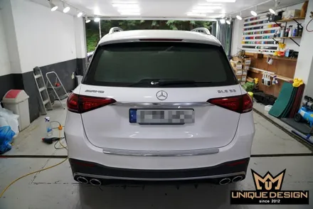 벤츠 GLE53AMG 크롬딜리트, 죽이기, 블랙팩 랩핑 시공기- / 의정부 신곡동