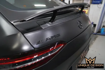 벤츠 GT43AMG 전체랩핑 + 크롬딜리트 / 의정부 신곡동