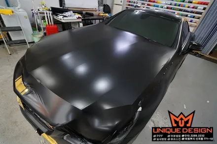 벤츠 SLK55AMG 랩핑 수리, 의정부 랩핑, 의정부카스킨, 유니크디자인 / 의정부 신곡동