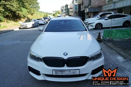 BMW G30 5시리즈 키드니그릴 랩핑, 의정부 랩핑, 카스킨, 유니크디자인 / 의정부 신곡동