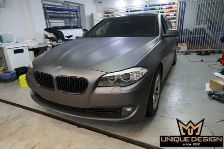 BMW F10 5시리즈 전체랩핑 사고후 재랩핑, 보험처리, 의정부 랩핑, 카스킨, 유니크디자인 / 의정부 신곡동