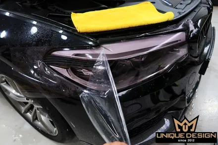 BMW 530i (G30) 헤드라이트필름, 테일램프필름 부착시공기, 의정부 랩핑, 카스킨, 유니크디자인 / 의정부 신곡동