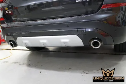 BMW X3(G01) 리어 디퓨져 랩핑 시공기, 의정부 랩핑, 카스킨, 유니크디자인 / 의정부 신곡동