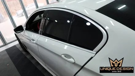 BMW G30 530i 크롬딜리트 랩핑 시공기- / 의정부 신곡동
