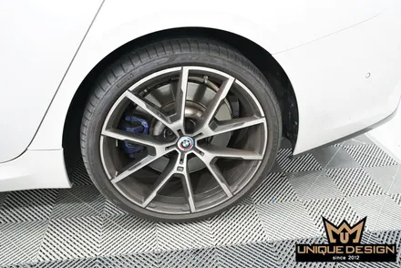 BMW 8시리즈, 840i 휠랩핑 -블랙휠만들기- / 의정부 신곡동