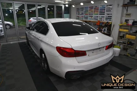 BMW 520D 전체랩핑. 남양주 랩핑 자동차컬러바꾸기 / 의정부 신곡동