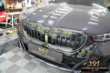 BMW G60 5시리즈 키드니그릴 고광택 랩핑 완료! / 의정부 신곡동