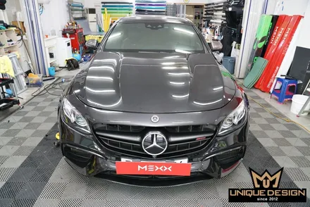 E63AMG 크롬딜리트 랩핑 시공기- / 의정부 신곡동