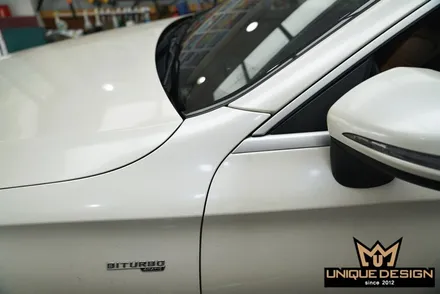 의정부 전체랩핑 전문시공점에서 벤츠 C43AMG 고광택랩핑 시공으로 순정컬러 만들기 / 의정부 신곡동