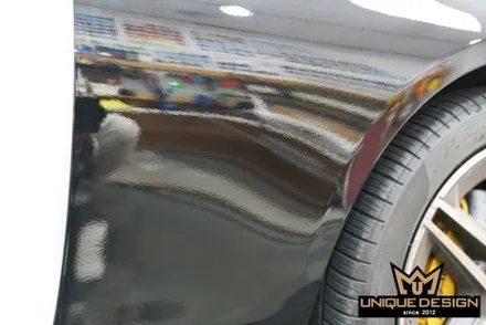 벤츠 C43AMG 전체랩핑 사고수리 완료! 비닐프로그- 크리스탈화이트 / 의정부 신곡동