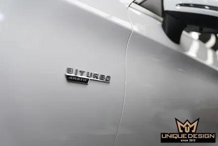 의정부 전체랩핑 전문시공점에서 벤츠 C43AMG 고광택랩핑 시공으로 순정컬러 만들기 / 의정부 신곡동