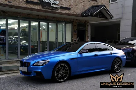 BMW 640D 그란쿠페 전체랩핑 시공기- (다산, 별내) / 의정부 신곡동
