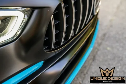 (의정부) 벤츠 GT43 AMG 전체 풀 랩핑, 사틴블랙, 유니크디자인 / 의정부 신곡동