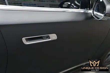 (의정부, 양주) BMW 740i 전체랩핑- PET 오토벨벳 리페어사틴블랙- / 의정부 신곡동