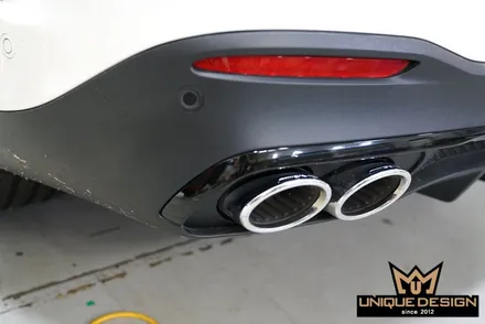 벤츠 GLE53AMG 크롬딜리트, 죽이기, 블랙팩 랩핑 시공기- / 의정부 신곡동