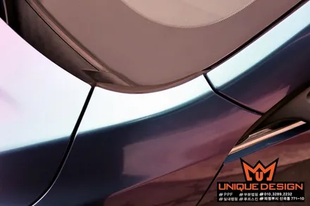(의정부 랩핑) 말리부 두가지 컬러가 보이는 카멜레온 랩핑 / 의정부 신곡동