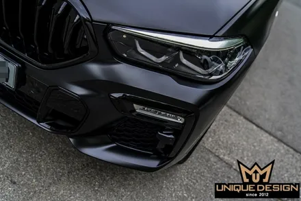 (의정부) BMW X6 G06 사틴블랙 전체 풀 랩핑 시공기- / 의정부 신곡동
