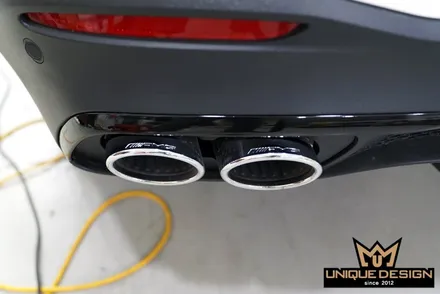 벤츠 GLE53AMG 크롬딜리트, 죽이기, 블랙팩 랩핑 시공기- / 의정부 신곡동