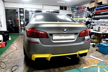BMW F10 M5 부분랩핑 시공, 의정부 랩핑, 카스킨 / 의정부 신곡동