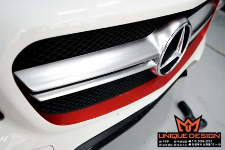 포인트 랩핑, 벤츠 GLA45AMG, 의정부 랩핑, 카스킨, 유니크디자인 / 의정부 신곡동
