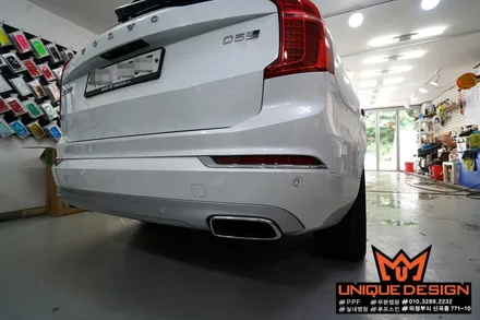 볼보 XC90 랩핑, 색까짐 상처를 보수하는 랩핑, 의정부 랩핑, 의정부 카스킨, 유니크디자인 / 의정부 신곡동