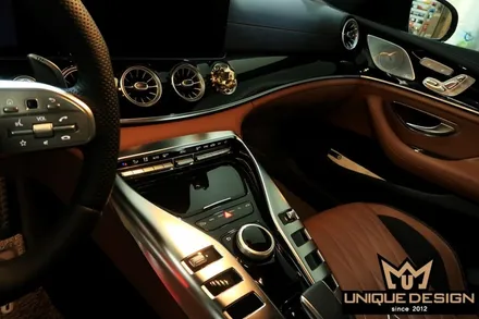 (의정부) 벤츠 GT43AMG, 4D유광카본, 실내랩핑, 유니크디자인 / 의정부 신곡동