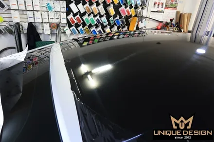 (의정부) 벤츠 GT43 AMG 전체 풀 랩핑, 사틴블랙, 유니크디자인 / 의정부 신곡동