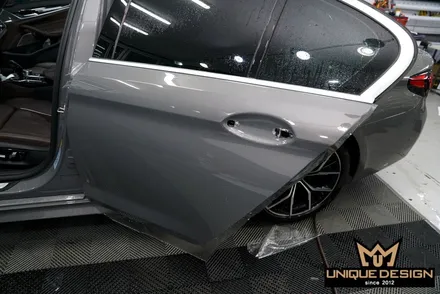 BMW 530E 자동차 보호필름, 전체PPF, 사고수리- / 의정부 신곡동