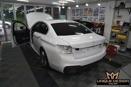 BMW 520D 전체랩핑. 남양주 랩핑 자동차컬러바꾸기 / 의정부 신곡동