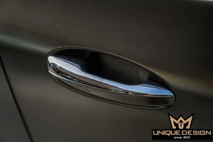 (의정부) 벤츠 GT43 AMG 전체 풀 랩핑, 사틴블랙, 유니크디자인 / 의정부 신곡동