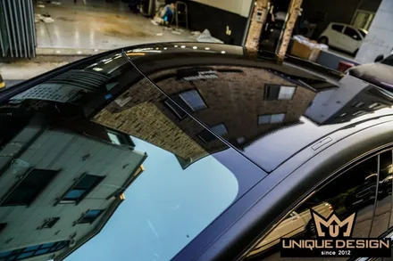 (의정부) 벤츠 GT43 AMG 전체 풀 랩핑, 사틴블랙, 유니크디자인 / 의정부 신곡동