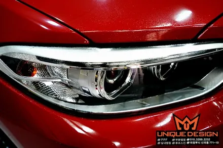(의정부) BMW F23 라이트PPF 부착 시공, 유니크디자인 / 의정부 신곡동
