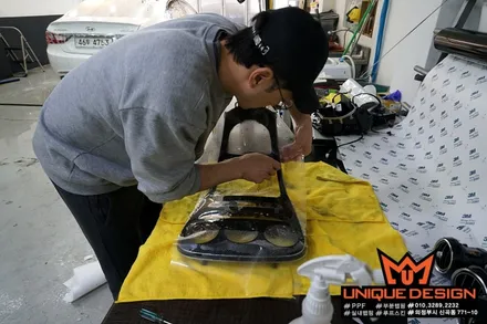 (의정부) 벤츠 실내랩핑, GLC43AMG 카본파츠 PPF로 보호하기, 의정부 랩핑, 카스킨, PPF, 유니크디자인 / 의정부 신곡동