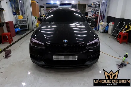 BMW 530i (G30) 헤드라이트필름, 테일램프필름 부착시공기, 의정부 랩핑, 카스킨, 유니크디자인 / 의정부 신곡동
