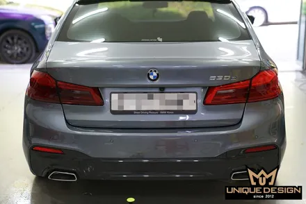 BMW 530D(G30) 테일램프 라이트필름 부착하여 톤다운 실현! / 의정부 신곡동