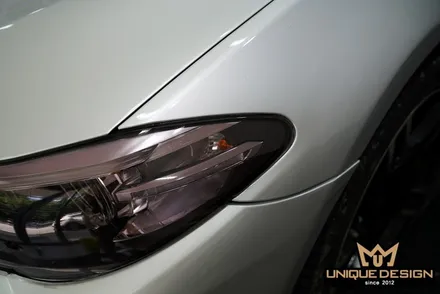 BMW 520d 라이트필름 부착, 테일램프톤다운 시공기- / 의정부 신곡동