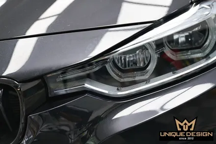 BMW F30 3시리즈 헤드라이트 PPF 부착- 클리프디자인 라이트필름 / 의정부 신곡동