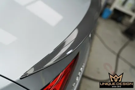 벤츠 CLS300d 스포일러 카본PPF 랩핑 시공기- / 의정부 신곡동