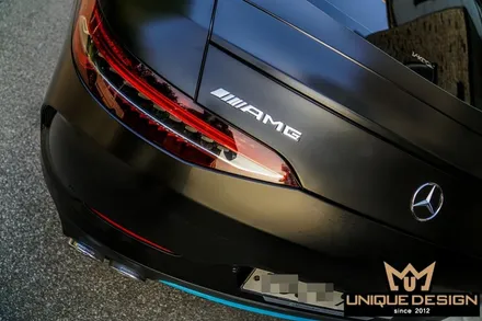 (의정부) 벤츠 GT43 AMG 전체 풀 랩핑, 사틴블랙, 유니크디자인 / 의정부 신곡동