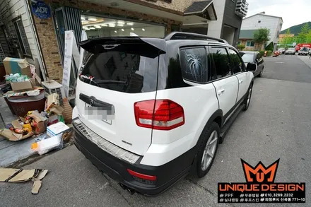 의정부 랩핑, 모하비 투톤 랩핑으로 더욱 멋있어지기- 의정부 카스킨, 유니크디자인 / 의정부 신곡동