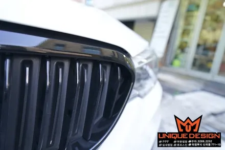 BMW G30 5시리즈 키드니그릴 랩핑, 의정부 랩핑, 카스킨, 유니크디자인 / 의정부 신곡동