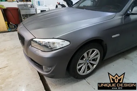BMW F10 5시리즈 전체랩핑 사고후 재랩핑, 보험처리, 의정부 랩핑, 카스킨, 유니크디자인 / 의정부 신곡동