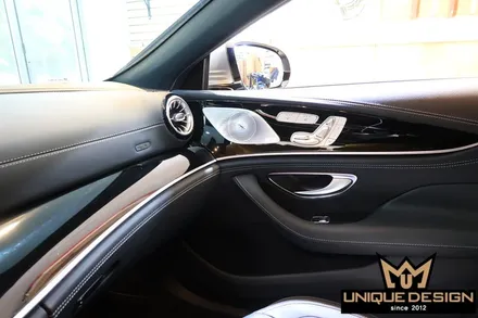 (의정부) 벤츠 GT43AMG 실내 랩핑, 4D 유광카본, 유니크디자인 / 의정부 신곡동