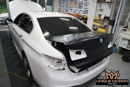 BMW 520D 전체랩핑. 남양주 랩핑 자동차컬러바꾸기 / 의정부 신곡동