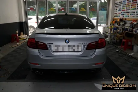 BMW 520d 라이트필름 부착, 테일램프톤다운 시공기- / 의정부 신곡동