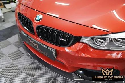 F80 M3 크롬딜리트, 키드니그릴랩핑, 고광택랩핑 / 의정부 신곡동