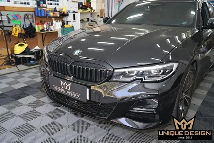 BMW(G20)3시리즈 LCI 키드니그릴 고광택랩핑 / 의정부 신곡동