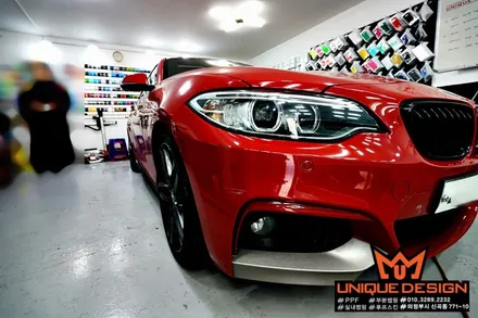 (의정부) BMW F23 라이트PPF 부착 시공, 유니크디자인 / 의정부 신곡동