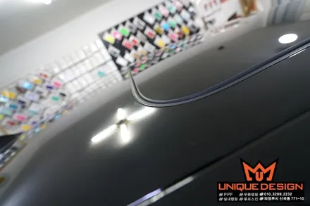 (의정부) BMW 520D 루프스킨, 스포일러, 사이드미러 랩핑, M퍼포먼스 사이드데칼, 생활보호PPF 부착 시공완료! / 의정부 신곡동
