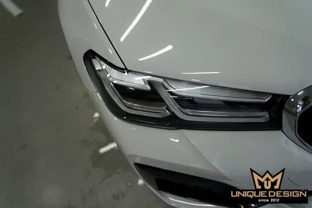 (의정부PPF) BMW G30 530i 헤드라이트 PPF 생활보호 부착 시공. / 의정부 신곡동